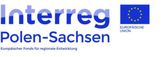 Interreg Polen-Sachsen Logo Das Logo Interreg Polen-Sachsen in blau.