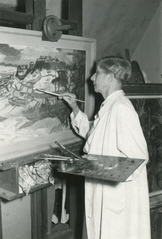 Anonymus__Marianne_Britze__Staffelei_