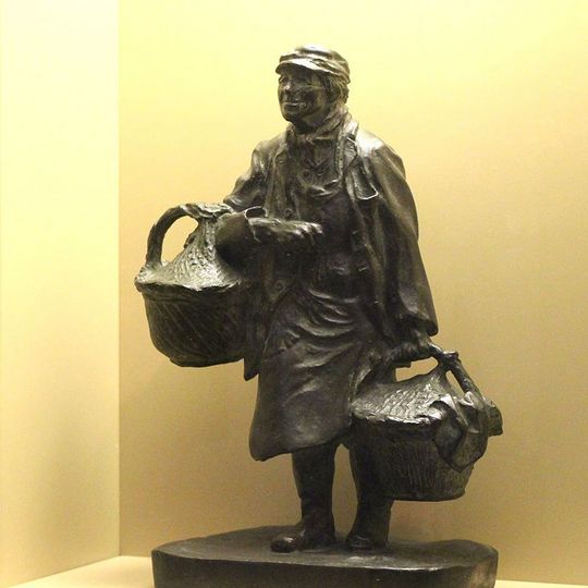 Bautzener Original „Eierjokel“, Walter Max Sachsse, 1907, Bronze, gegossen. Bautzener Original „Eierjokel“, Walter Max Sachsse, 1907, Bronze, gegossen.