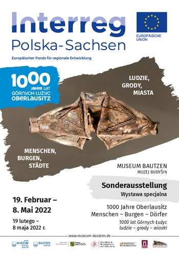 Plakat Ausstellung Menschen, Burgen, Städte